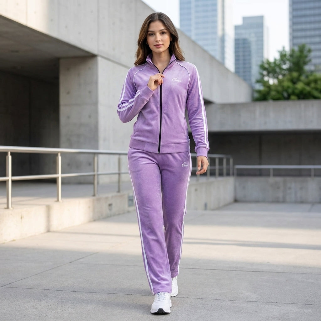 Conjunto Deportivo Mujer — Lila Jaspe