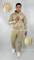 Conjunto Deportivo Hombre — Beige Mate