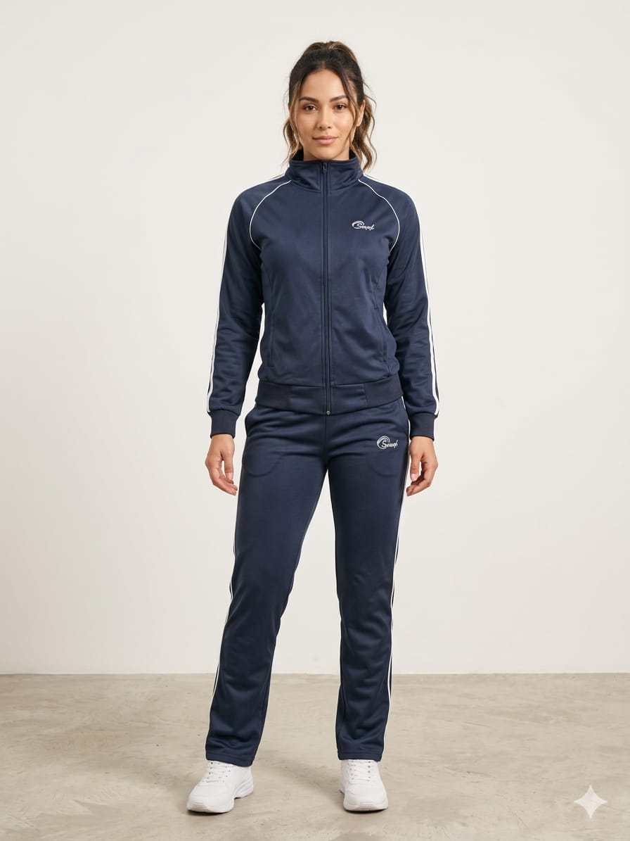 Conjunto Deportivo Mujer — Gris Ratón.