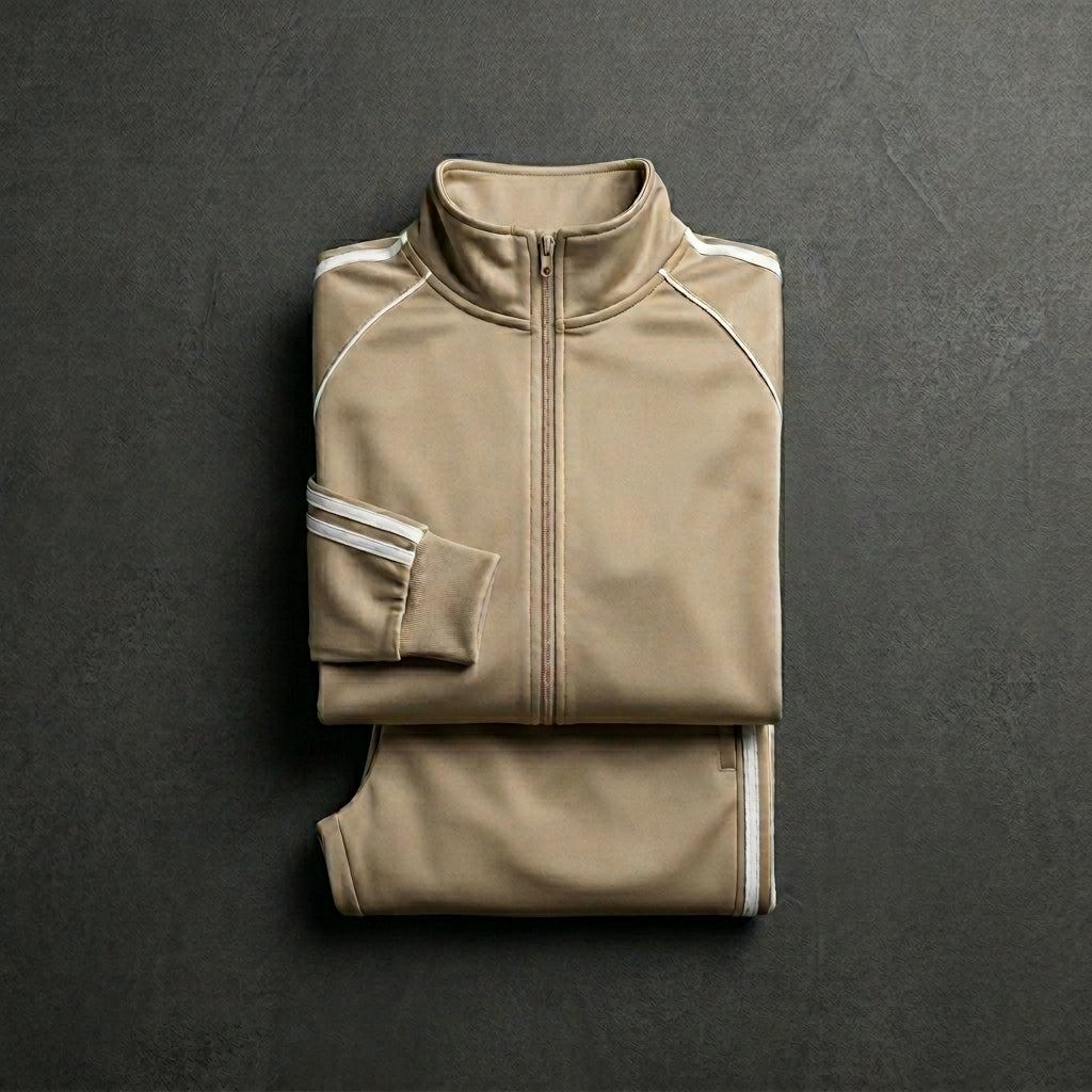 Conjunto Deportivo Mujer — Beige Mate